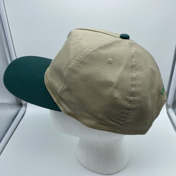 EFCO Green Tan Baseball Cap Hat Snap-back Verona VA - Picture 5 of 7